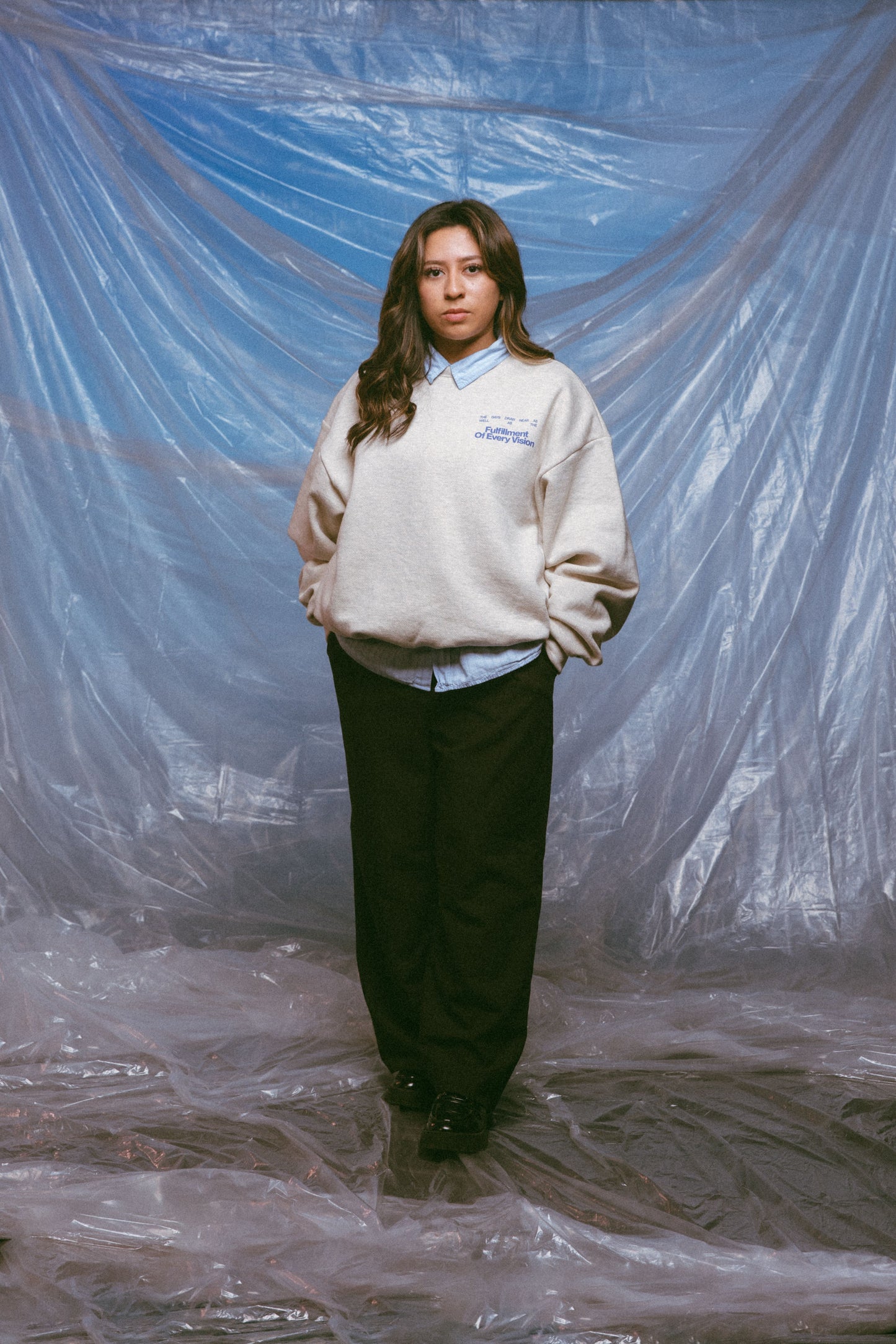 STEP INTO FULLFILLMENT CREWNECK