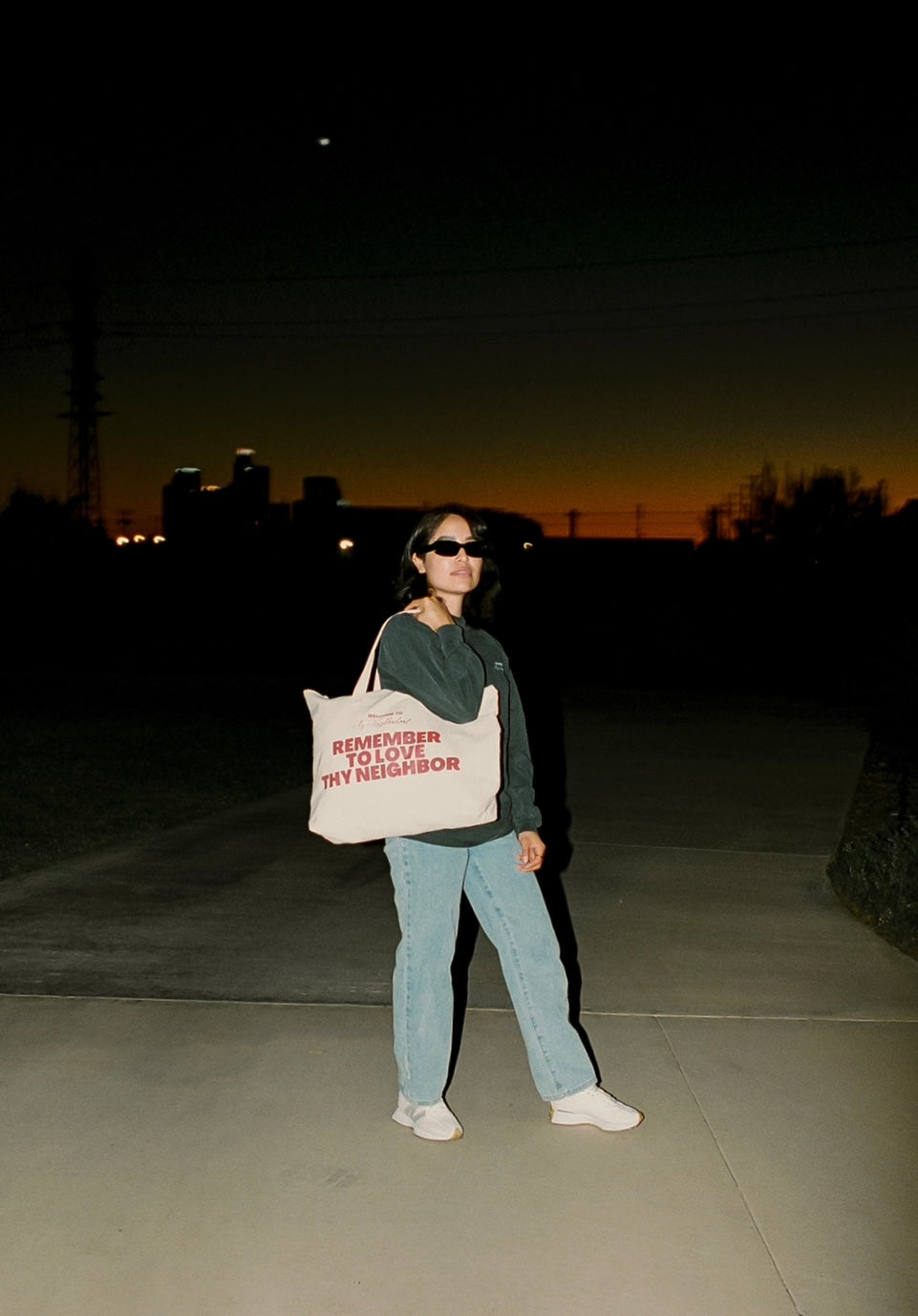 Love Thy Neighbor Tote Bag
