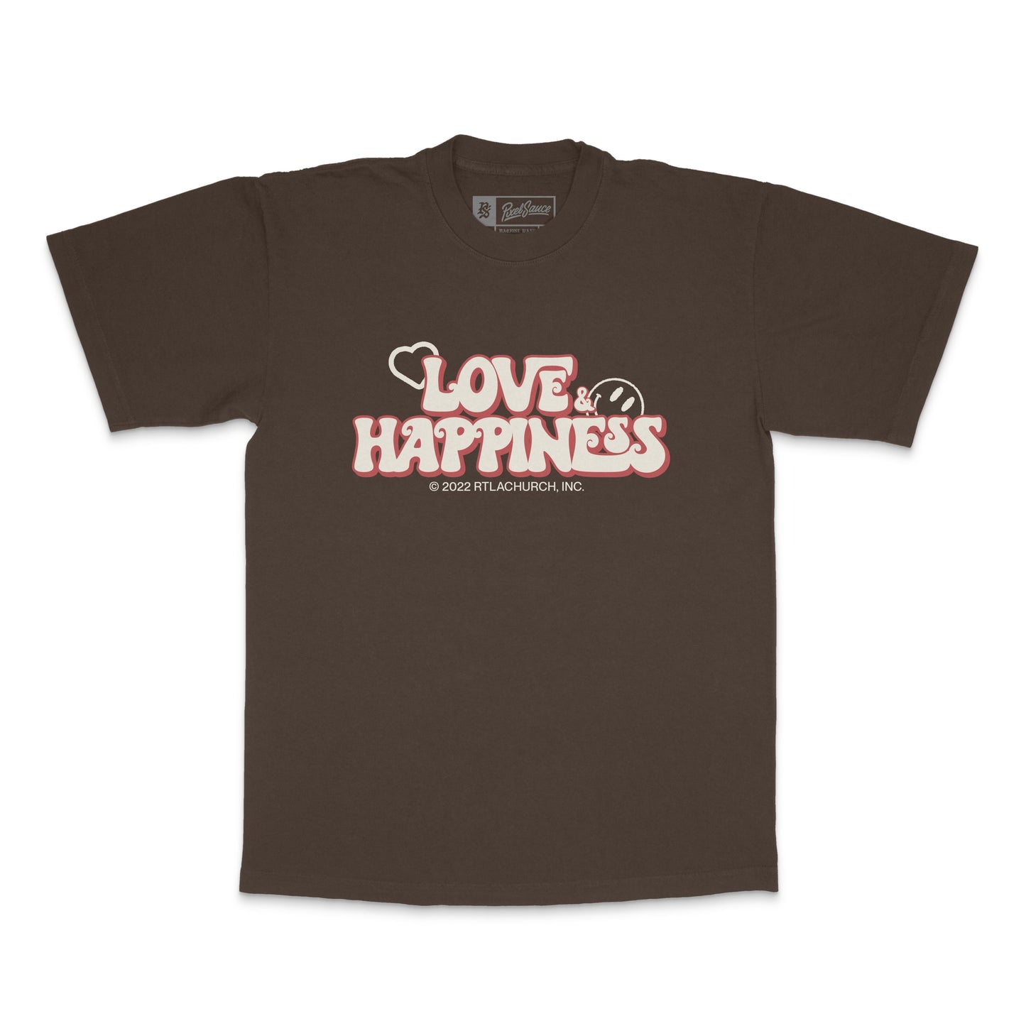 L&H BROWN TEE