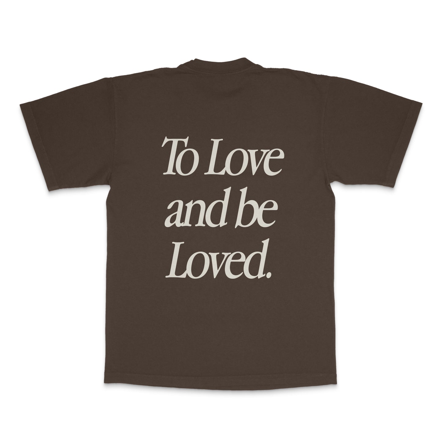 L&H BROWN TEE