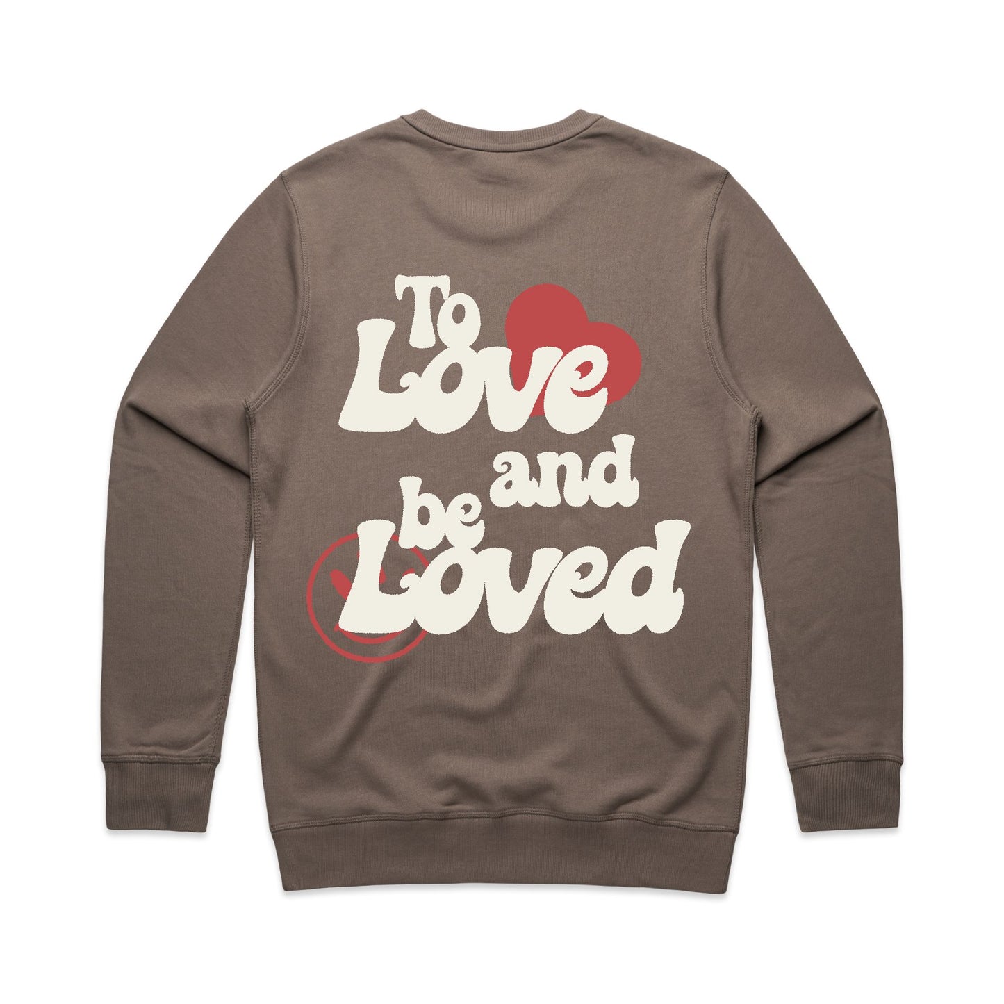 L&H BROWN CREWNECK